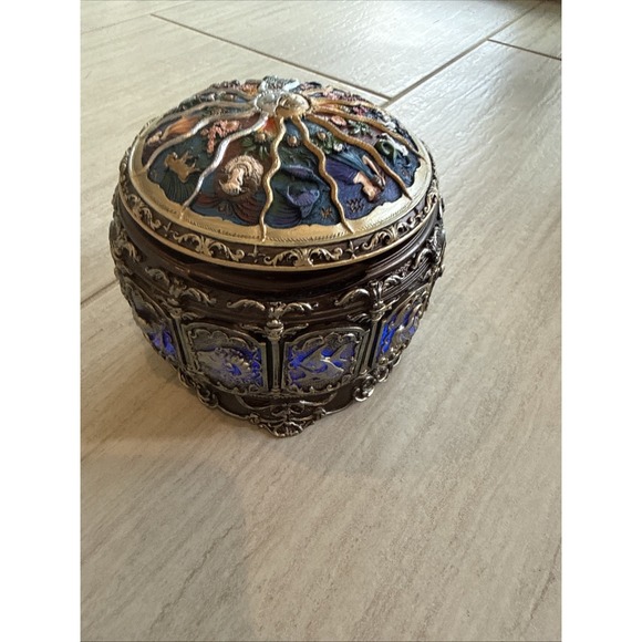 Sankyo Other - Sankyo LED Music Box Constellation Zodiac Twirling Goddess Vintage Style